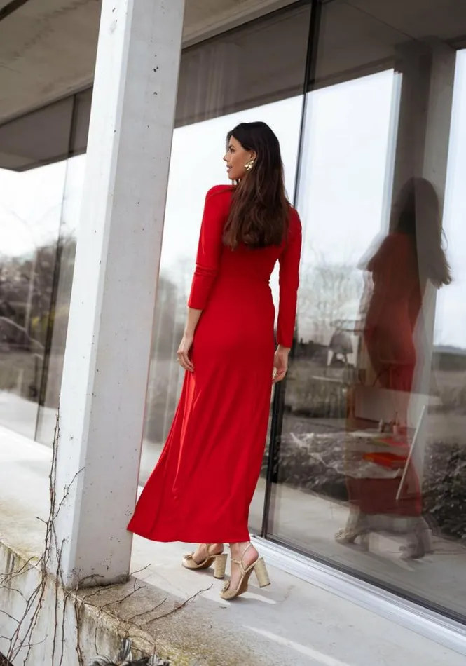 Women039s Clothing Dresses Easy Clothes Red Tary Dress Red