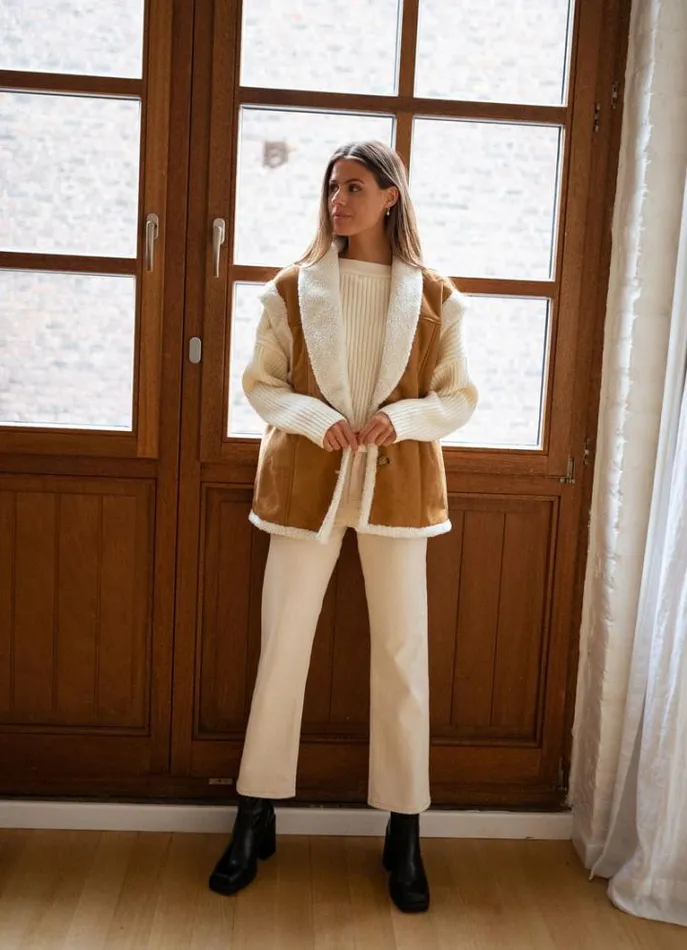 Women039s Clothing Jackets Easy Clothes Camel Viola Sleeveless Jacket Women039s Clothing Jackets Easy Clothes Camel Viola Sleeveless Jacket