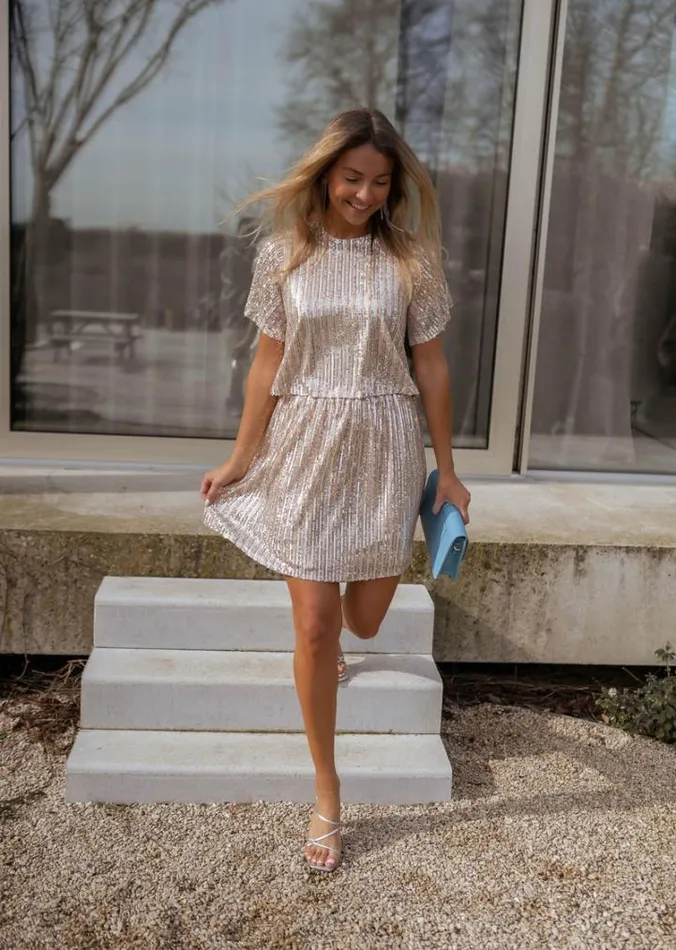 Women039s Clothing Skirts Easy Clothes Martine Sequin Skirt