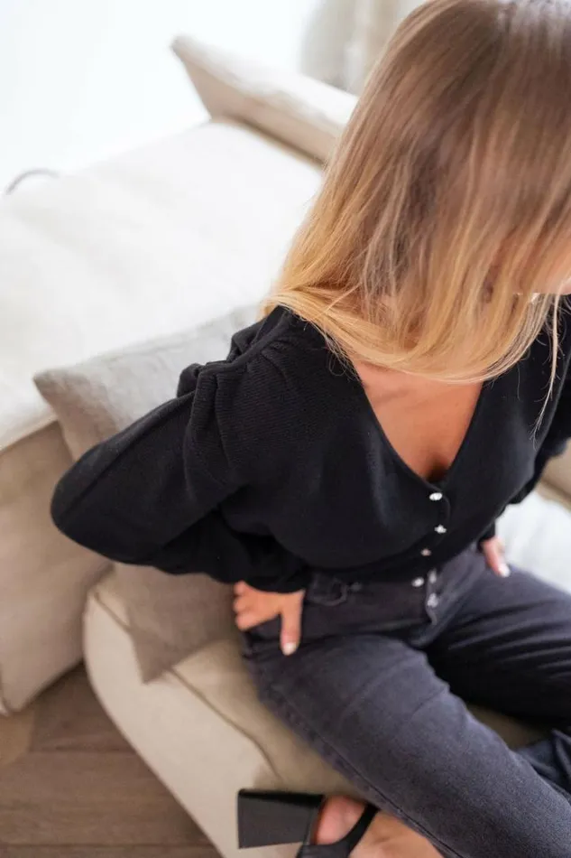 Women039s Clothing Sweaters Easy Clothes Black Aurelien Sweater Black Women039s Clothing Sweaters Easy Clothes Black Aurelien Sweater Black