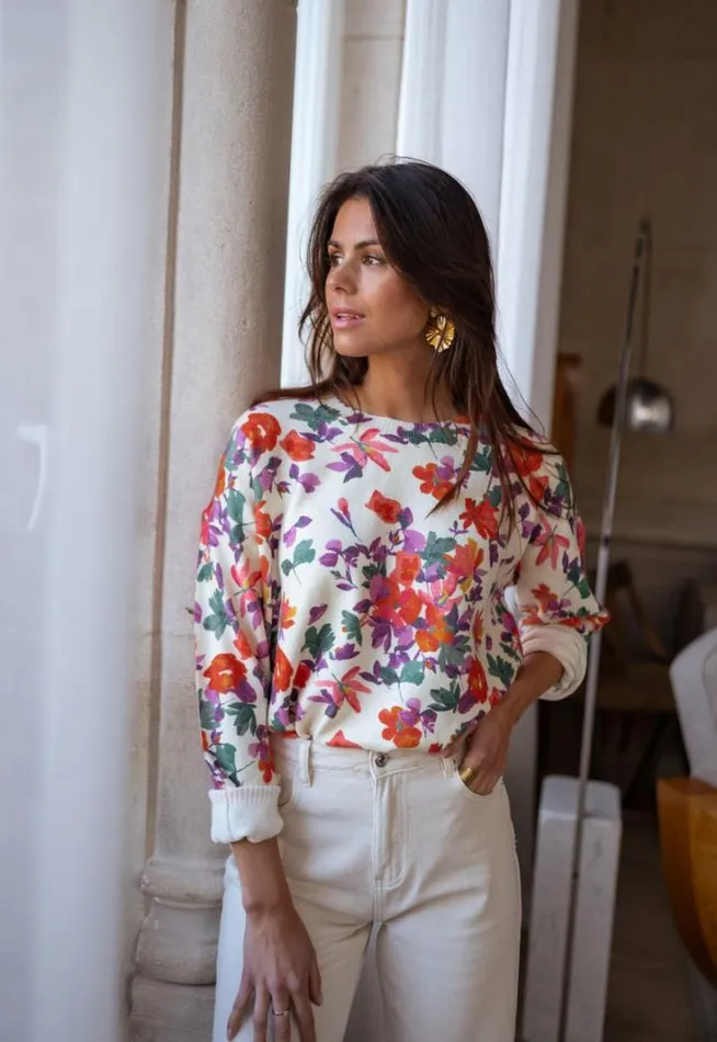 Women039s Clothing Sweaters Easy Clothes Floral Weston Sweater