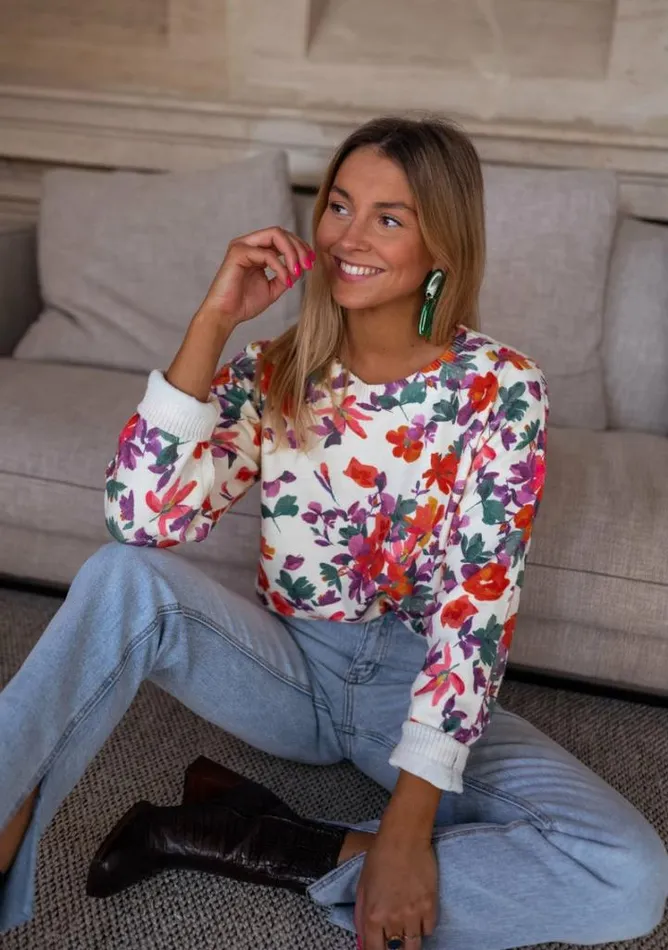 Women039s Clothing Sweaters Easy Clothes Floral Weston Sweater