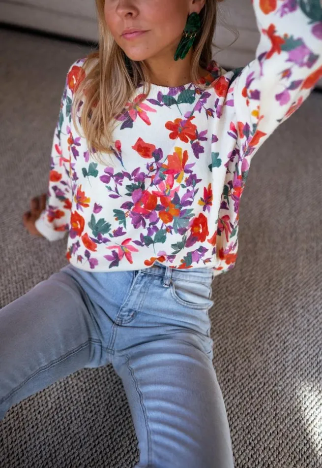 Women039s Clothing Sweaters Easy Clothes Floral Weston Sweater