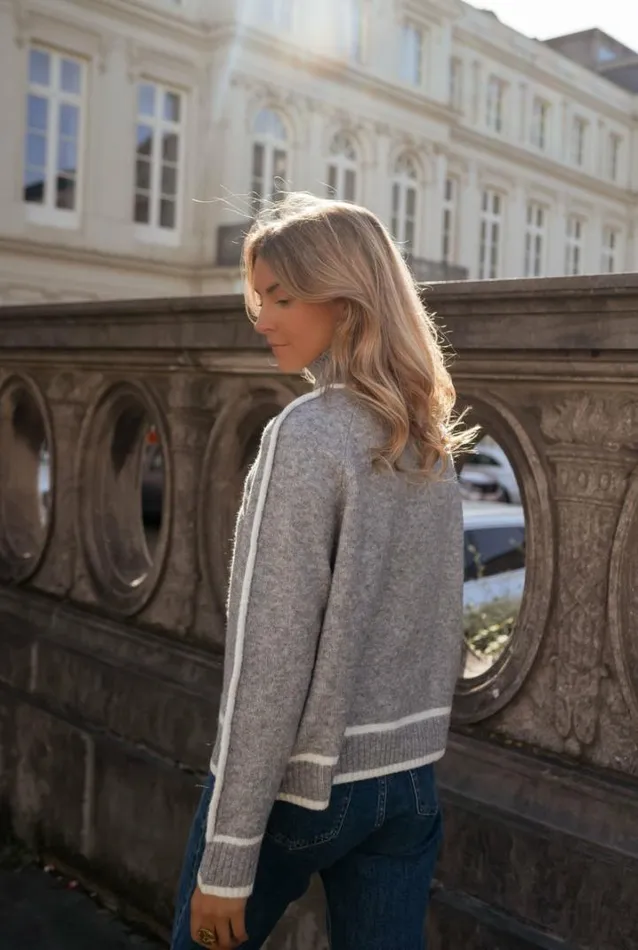 Women039s Clothing Sweaters Easy Clothes Ocon Grey Sweater