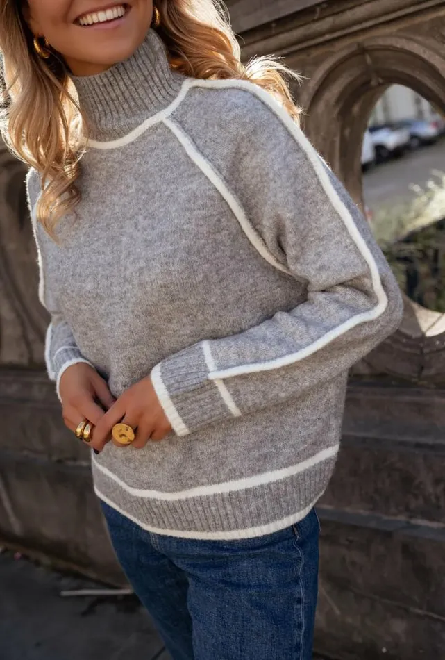 Women039s Clothing Sweaters Easy Clothes Ocon Grey Sweater