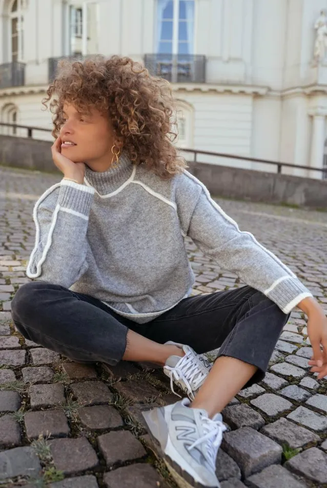 Women039s Clothing Sweaters Easy Clothes Ocon Grey Sweater