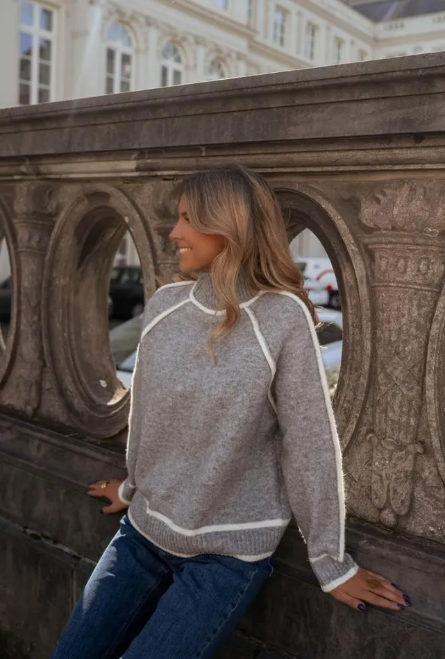 Women039s Clothing Sweaters Easy Clothes Ocon Grey Sweater