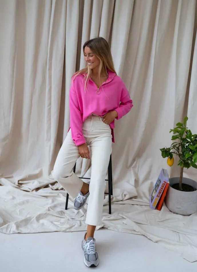 Women039s Clothing Sweaters Easy Clothes Pink July Sweater Women039s Clothing Sweaters Easy Clothes Pink July Sweater