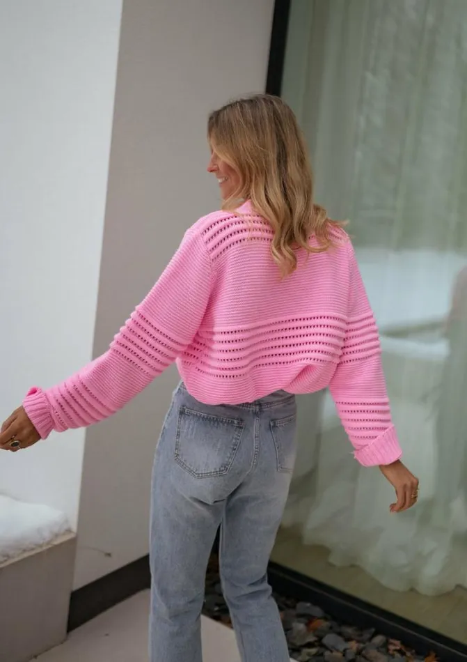 Women039s Clothing Sweaters Easy Clothes Pink Miley Sweater Pink