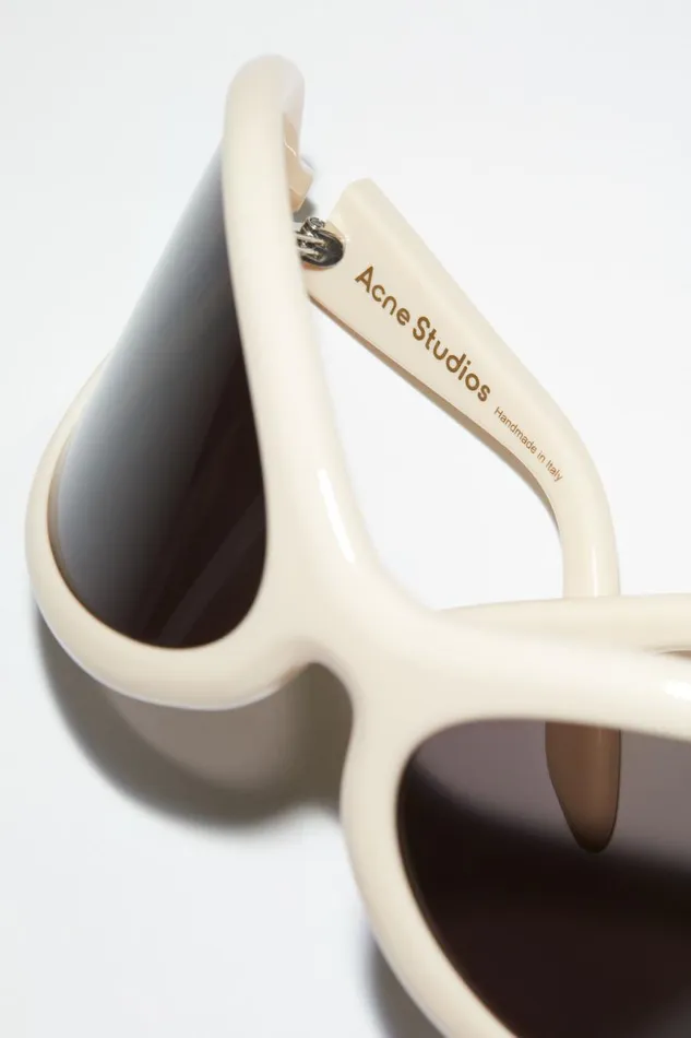 Women Acetate Sunglasses Blackwhite Acne Studios Eyewear