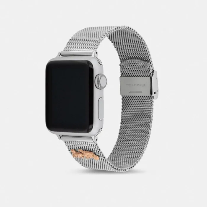 Women Apple Watch Strap 38 Mm And 40 Mm Stainless Steel Coach Watches