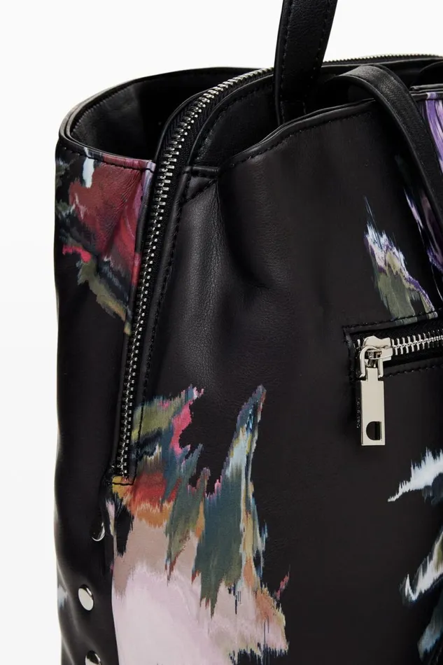 Women Backpacks Desigual Mini Faux Leather Backpack