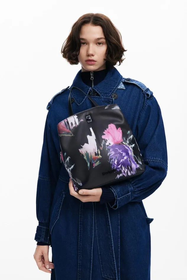 Women Backpacks Desigual Mini Faux Leather Backpack