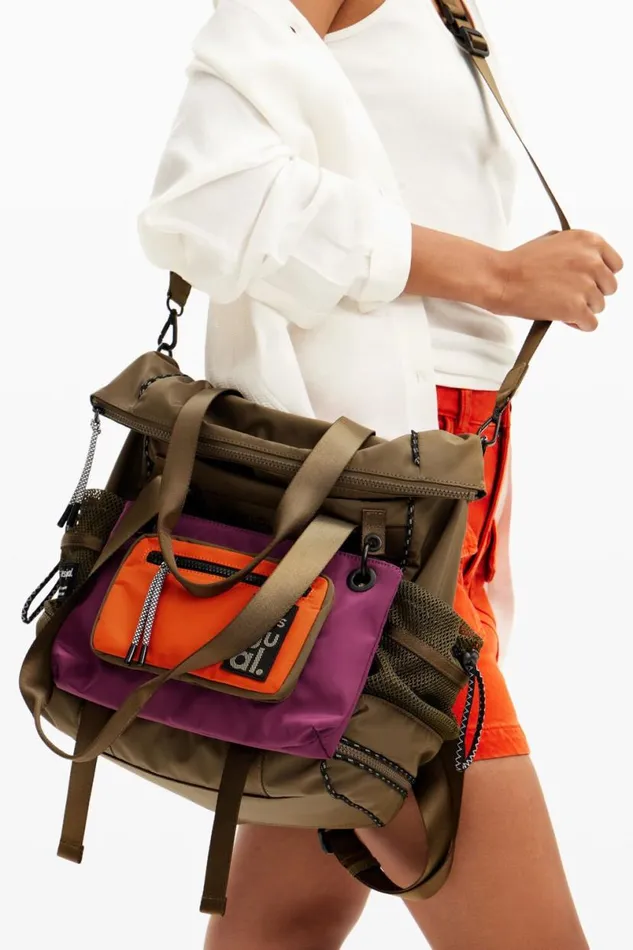 Women Backpacks Desigual XL Multiposition Voyager Backpack