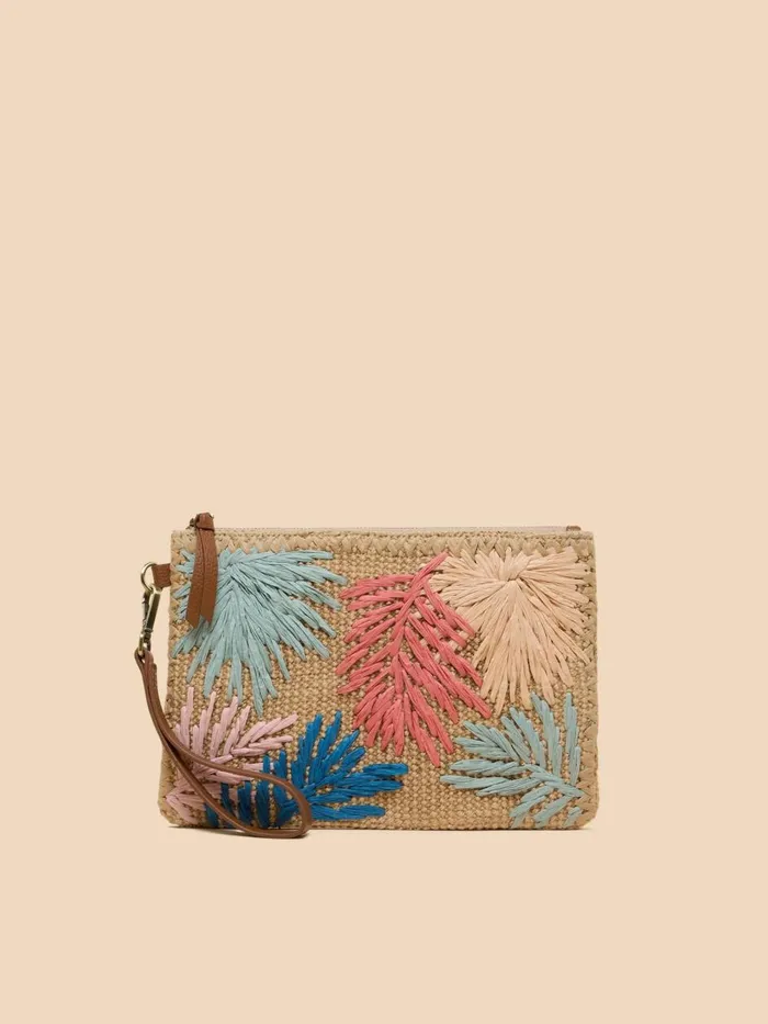 Women BAGS and PURSES White Stuff Sophie Jute Embroidered Pouch Natural Multi Women BAGS and PURSES White Stuff Sophie Jute Embroidered Pouch Natural Multi