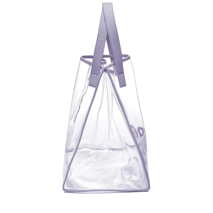 Women Bags Woman TRANSPARENT SHOPPING BAG Shopping Bag GREY LILLA Superga Bags And Backpacks