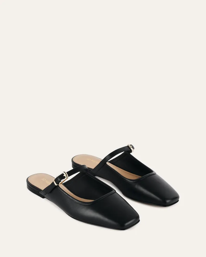 Women BALLET jomercer Sammy dress flats black leather Women BALLET jomercer Sammy dress flats black leather