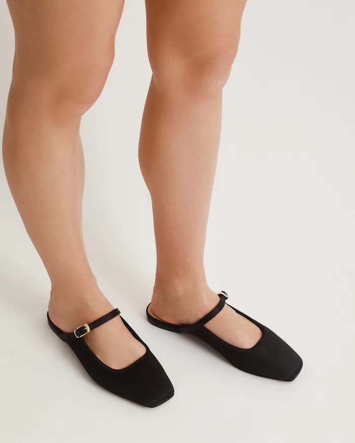 Women BALLET jomercer Sammy dress flats black leather Women BALLET jomercer Sammy dress flats black leather