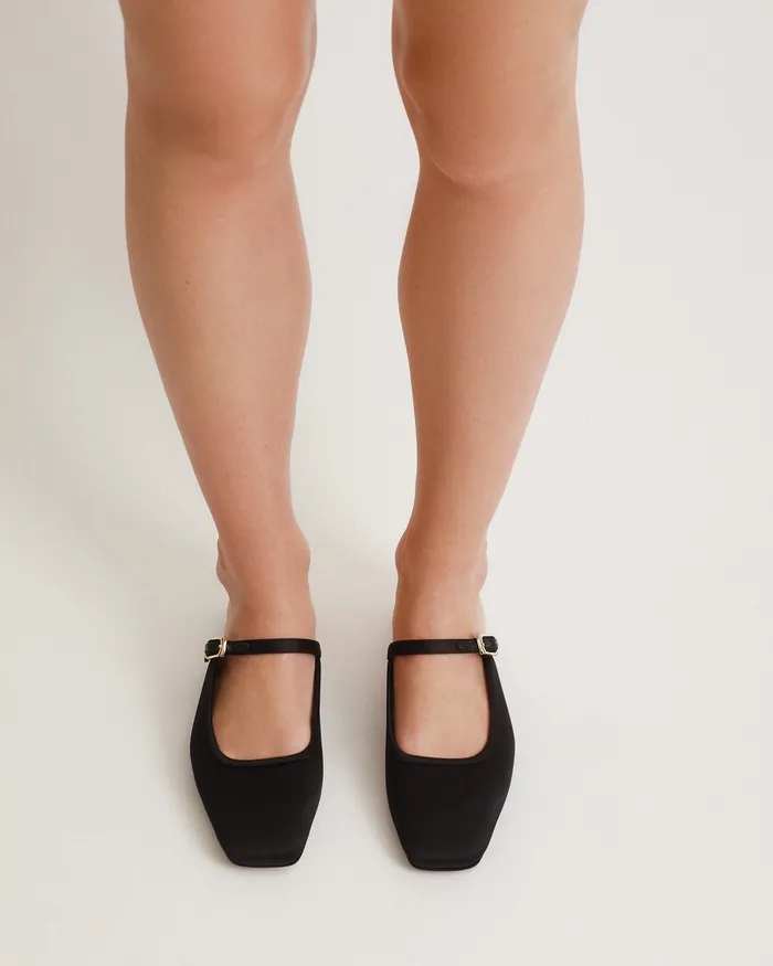 Women BALLET jomercer Sammy dress flats black leather Women BALLET jomercer Sammy dress flats black leather