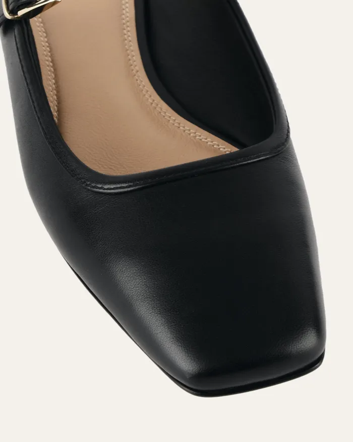 Women BALLET jomercer Sammy dress flats black leather Women BALLET jomercer Sammy dress flats black leather