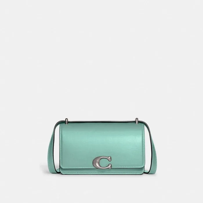 Women Bandit Crossbody Silverfaded Blue Coach Shoulder Bags and Hobos