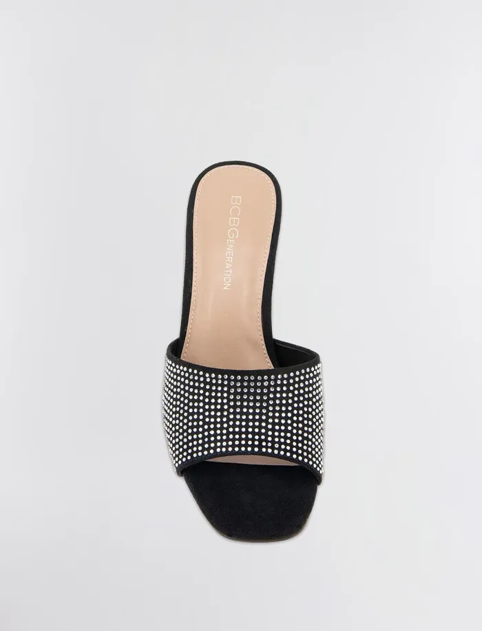 Women BCBGeneration BCBG Black Giani Wedge Sandal Blackclear