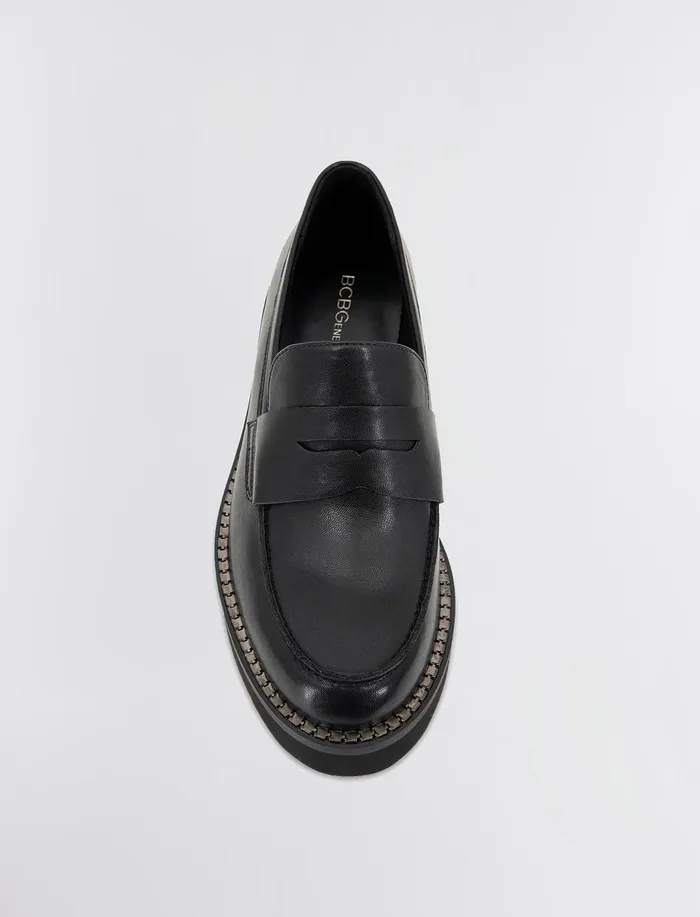 Women BCBGeneration BCBG Black Sabin Loafer Black