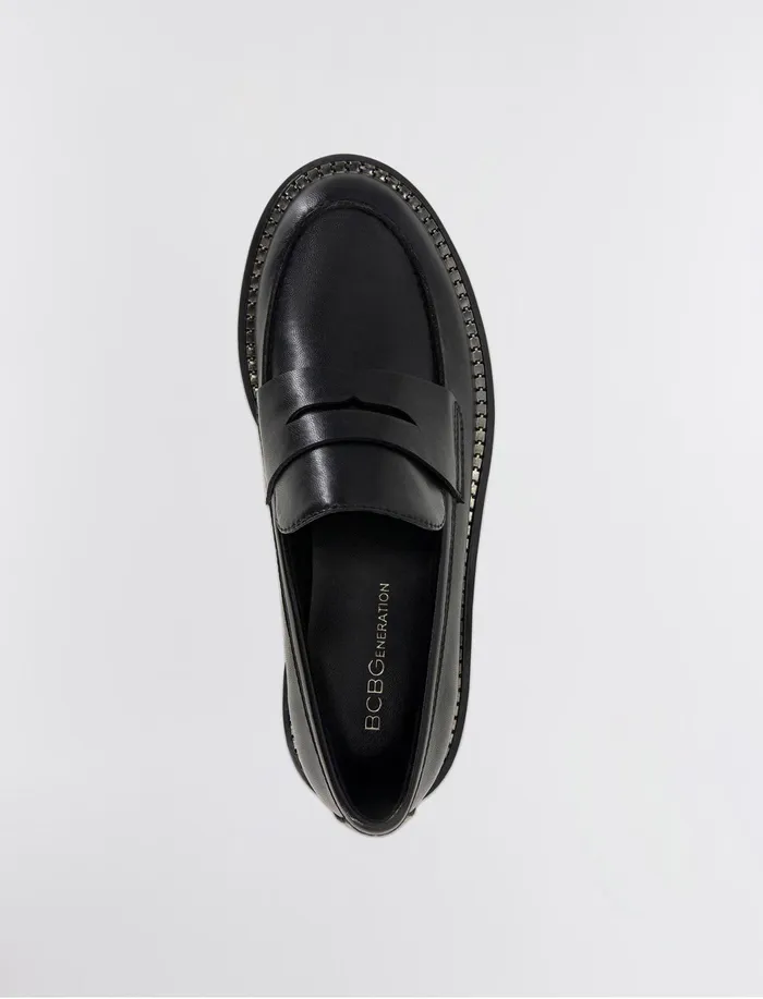 Women BCBGeneration BCBG Black Sabin Loafer Black