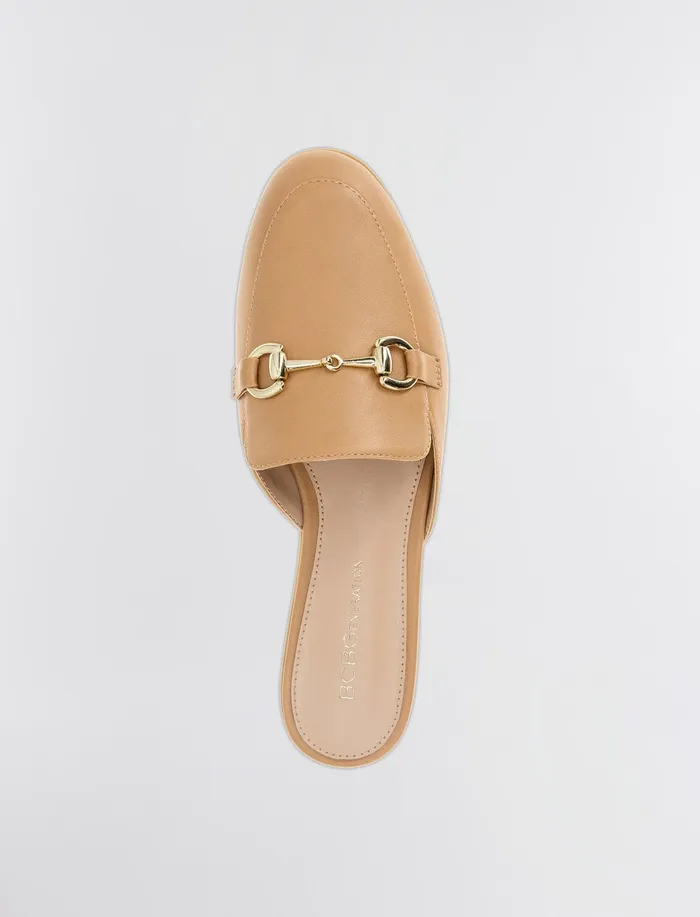 Women BCBGeneration BCBG Tan Zorie Loafer Mule Tan