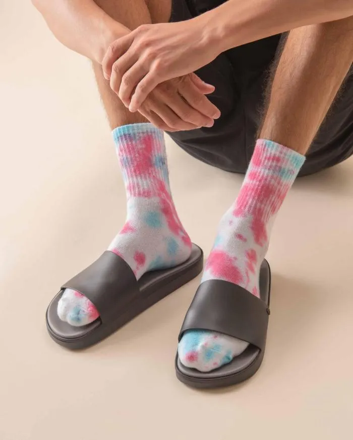 Women Beach Black Matte Melissa Slides
