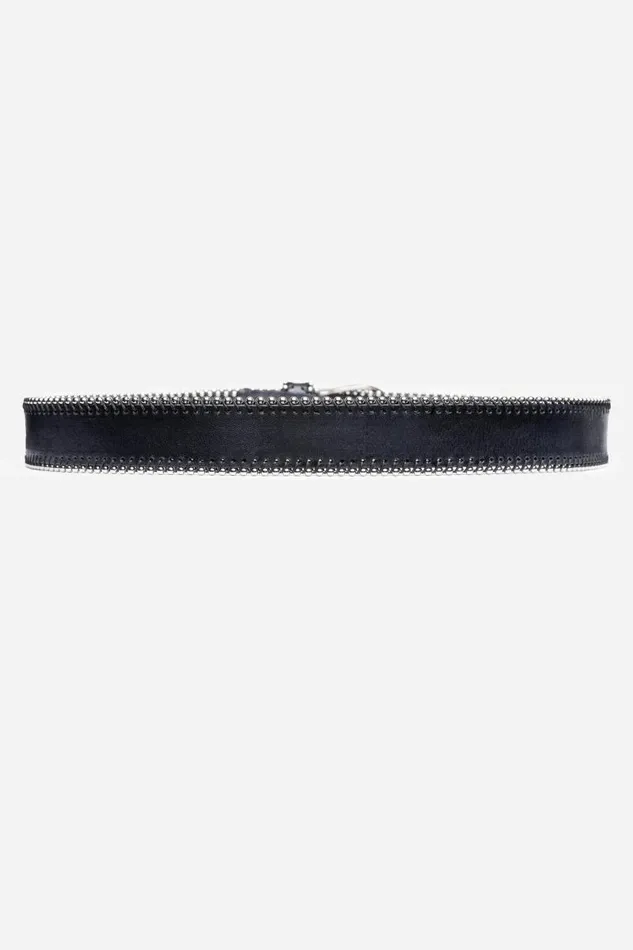 Women Belts Johnny Was NOTTE ITALIAN LEATHER BELT Deep Navy Women Belts Johnny Was NOTTE ITALIAN LEATHER BELT Deep Navy