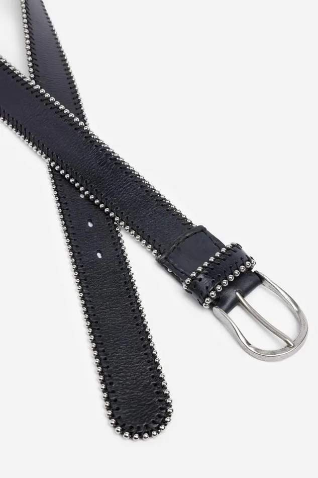 Women Belts Johnny Was NOTTE ITALIAN LEATHER BELT Deep Navy Women Belts Johnny Was NOTTE ITALIAN LEATHER BELT Deep Navy
