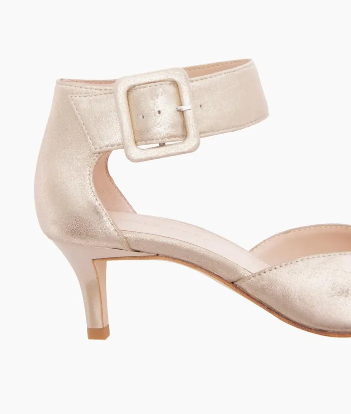 Women Berlin Low Heel 8211 Gold Pelle Moda Low Heels Women Berlin Low Heel 8211 Gold Pelle Moda Low Heels