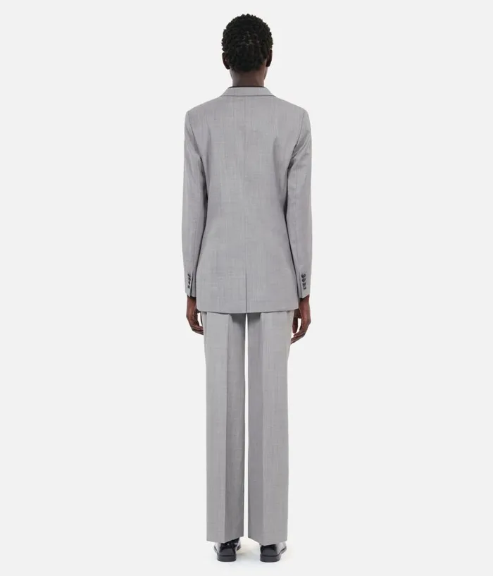 Women Blazers and Suits THE KOOPLES Taupe Wool Suit Jacket Women Blazers and Suits THE KOOPLES Taupe Wool Suit Jacket