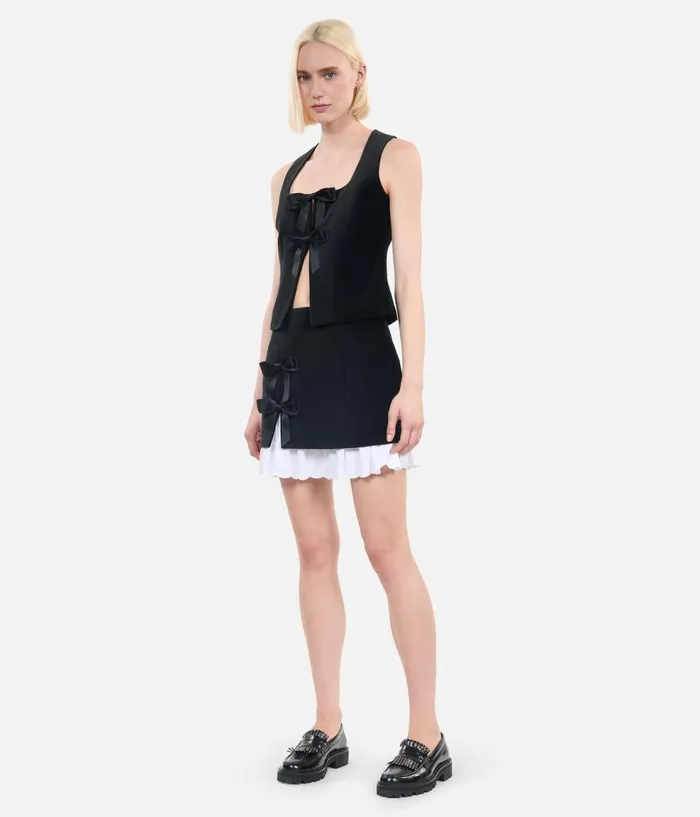 Women Blouses and Shirts THE KOOPLES Black Velvet Top
