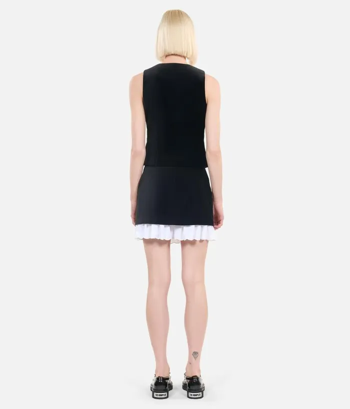 Women Blouses and Shirts THE KOOPLES Black Velvet Top Women Blouses and Shirts THE KOOPLES Black Velvet Top
