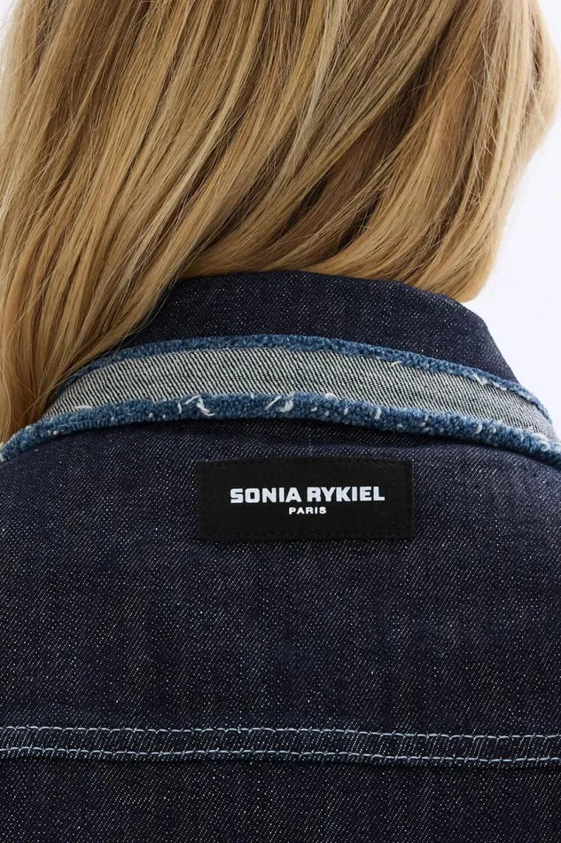Women Boxy Denim Jacket Blue Blue Sonia Rykiel Jackets