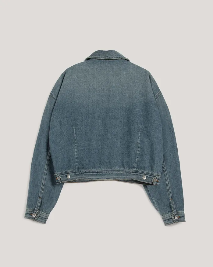 Women Burnside Jacket Indigo YMC Outerwear