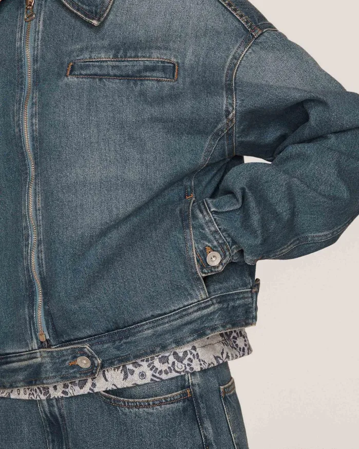 Women Burnside Jacket Indigo YMC Outerwear