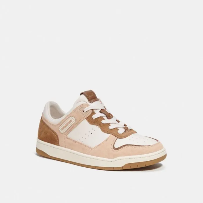 Women C201 Low Top Sneaker Chalkbeechwood Coach Sneakers