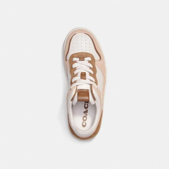 Women C201 Low Top Sneaker Chalkbeechwood Coach Sneakers