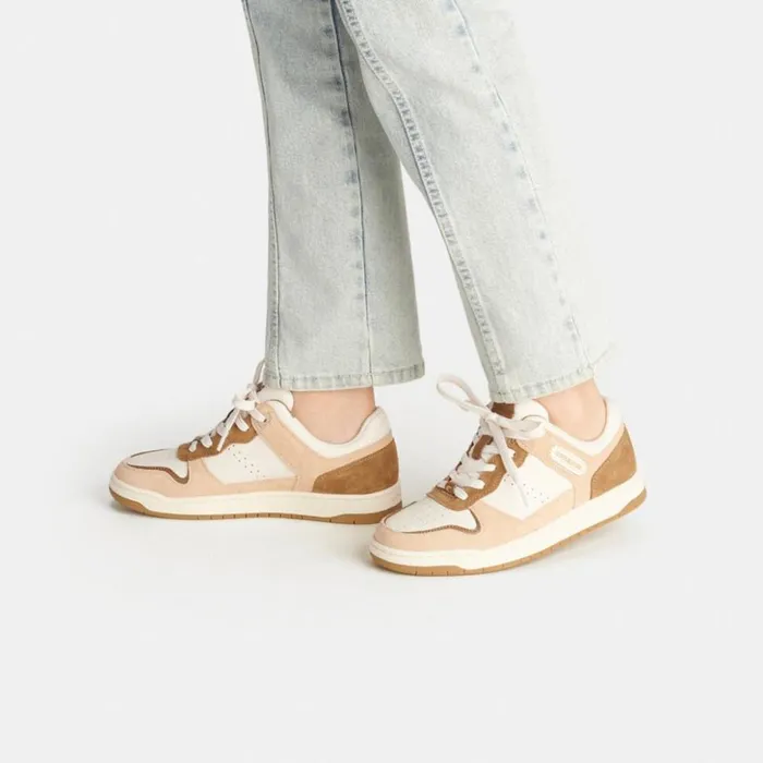 Women C201 Low Top Sneaker Chalkbeechwood Coach Sneakers