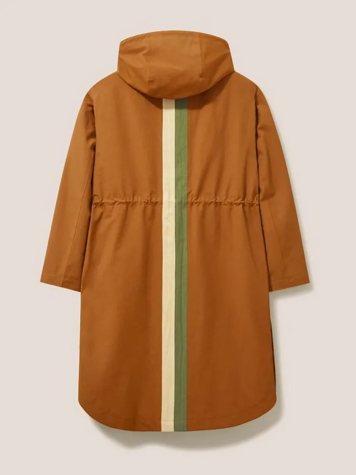 Women COATS and JACKETS White Stuff Millie Waterproof Jacket Dark Tan Women COATS and JACKETS White Stuff Millie Waterproof Jacket Dark Tan