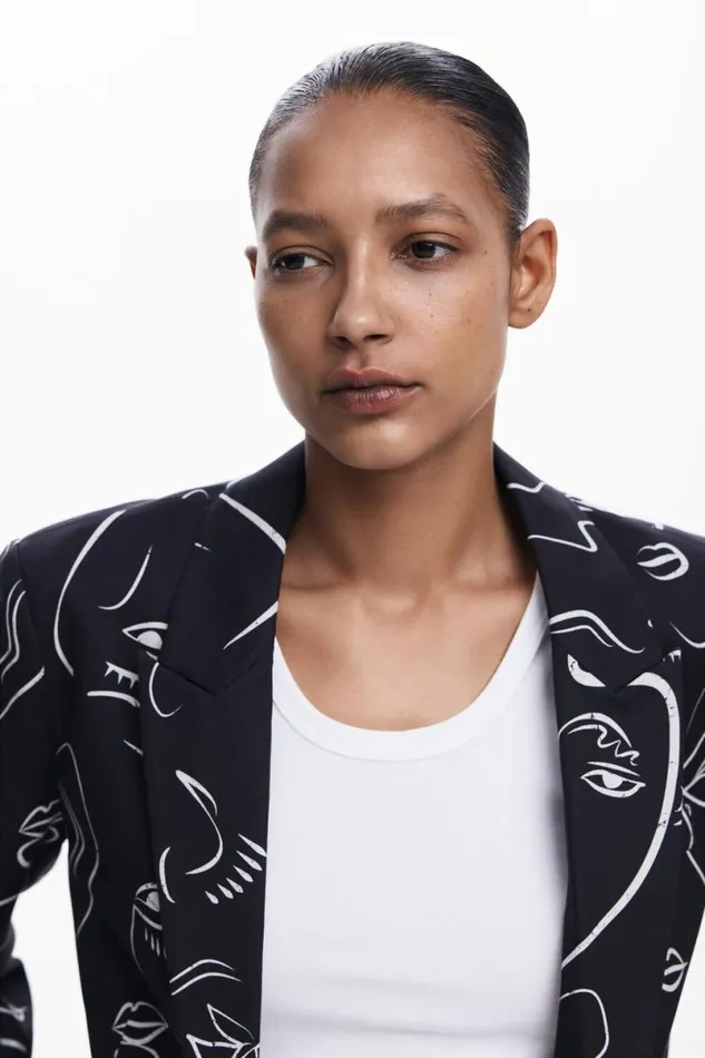 Women Coats And Jackets Desigual Face Blazer