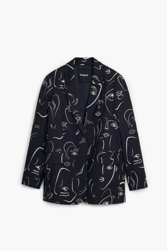 Women Coats And Jackets Desigual Face Blazer