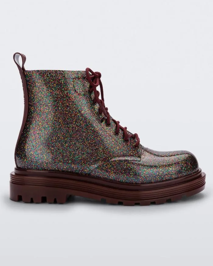 Women Coturno Multicolor Glitter Melissa Boots