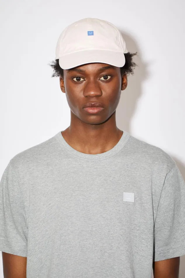 Women Crew Neck Tshirt 8211 Regular Fit Light Grey Melange Acne Studios Tshirts