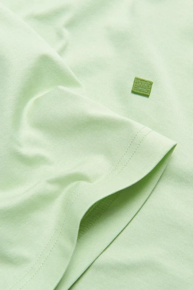 Women Crew Neck Tshirt 8211 Relaxed Fit Mint Green Acne Studios Tshirts
