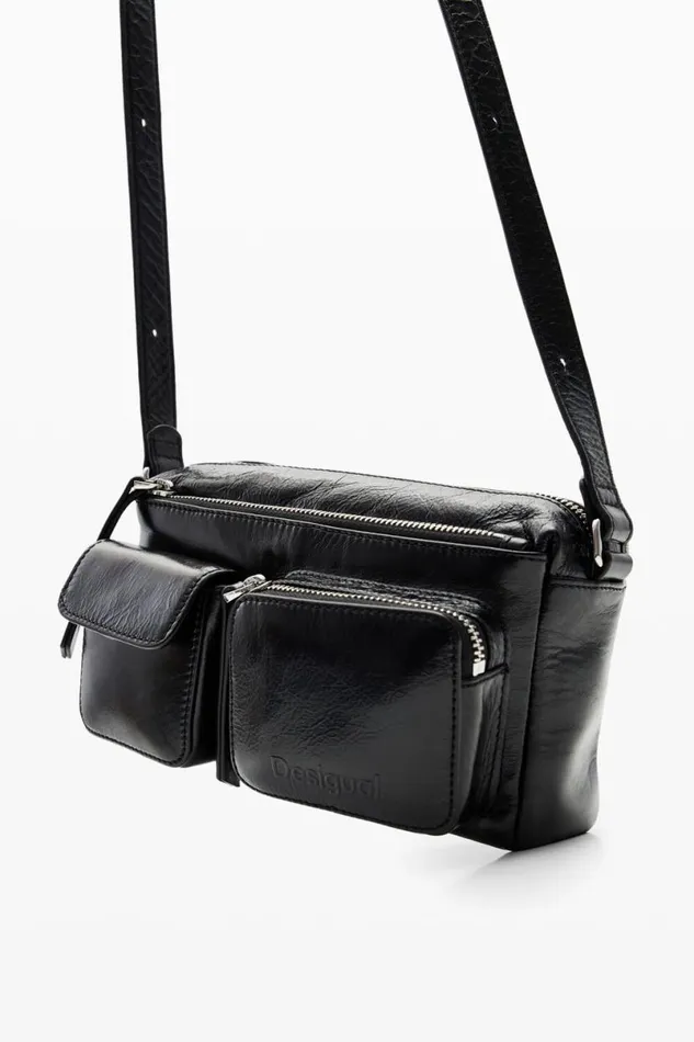Women Crossbody Bags Desigual S Leather Pockets Crossbody Bag