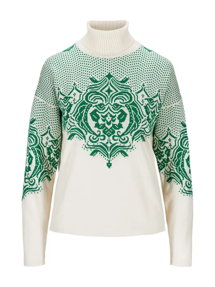 Women Dale Of Norway Turtleneck Rosendal Sweater